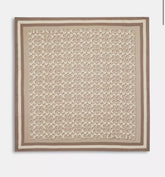 Coach Signature Print Silk Square Scarf