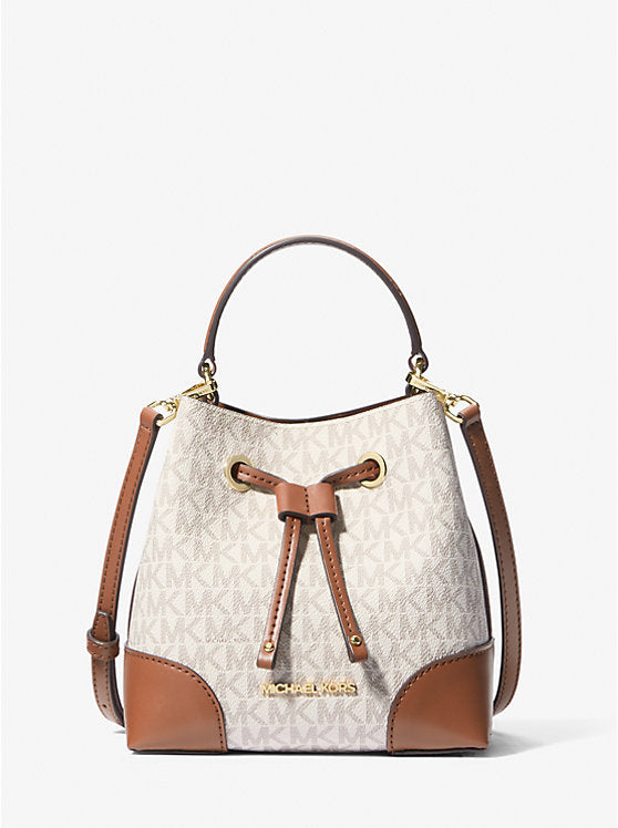 Michael Kors Mercer Small Logo Bucket Bag