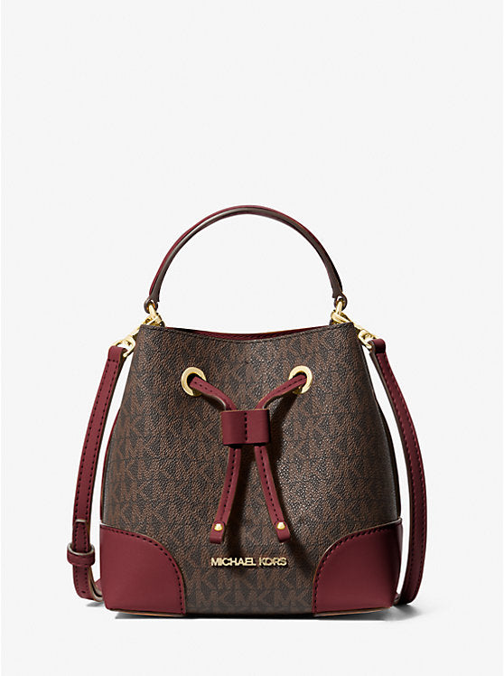 Michael Kors Mercer Small Logo Bucket Bag