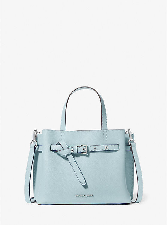 Michael Kors Emilia Small Pebbled Leather Satchel