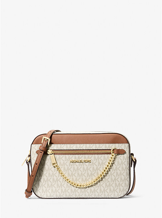 Michael Kors Jet Set Large Logo Crossbody Bag