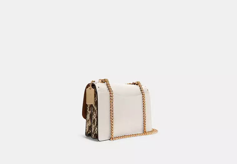 Coach Klare Crossbody Bag In Signature Canvas With Rivets