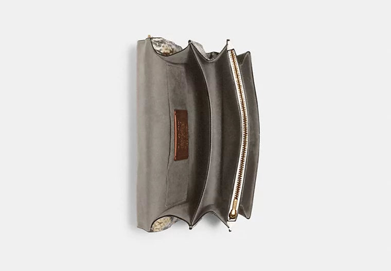 Coach Klare Crossbody Bag In Signature Canvas With Rivets