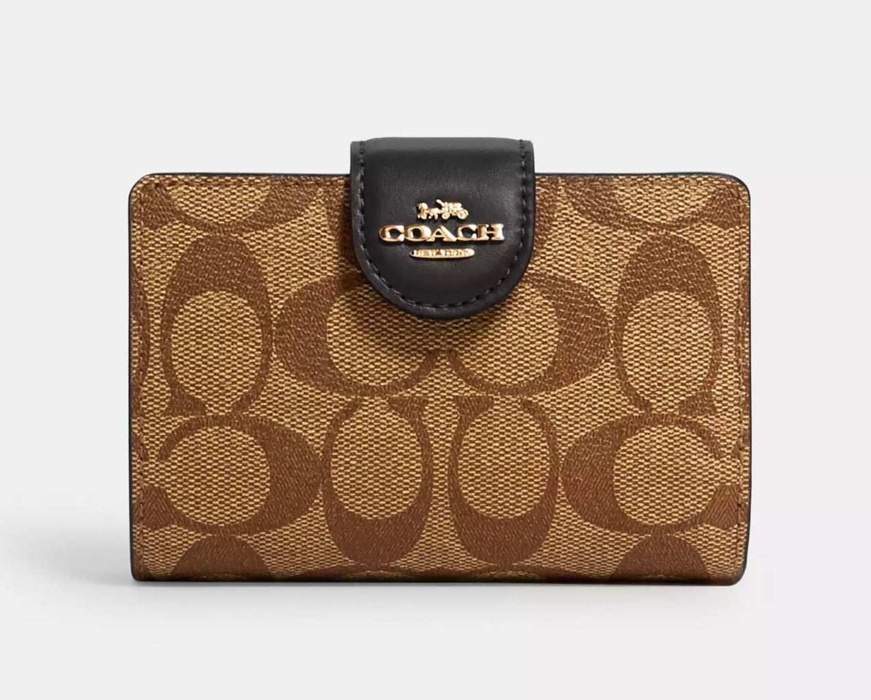 Coach Medium Corner Zip Wallet