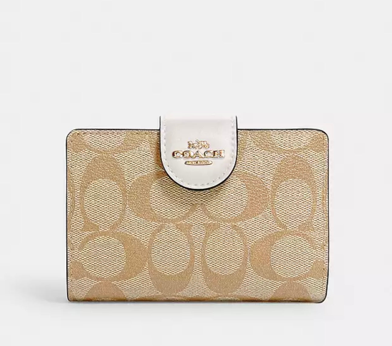 Coach Medium Corner Zip Wallet