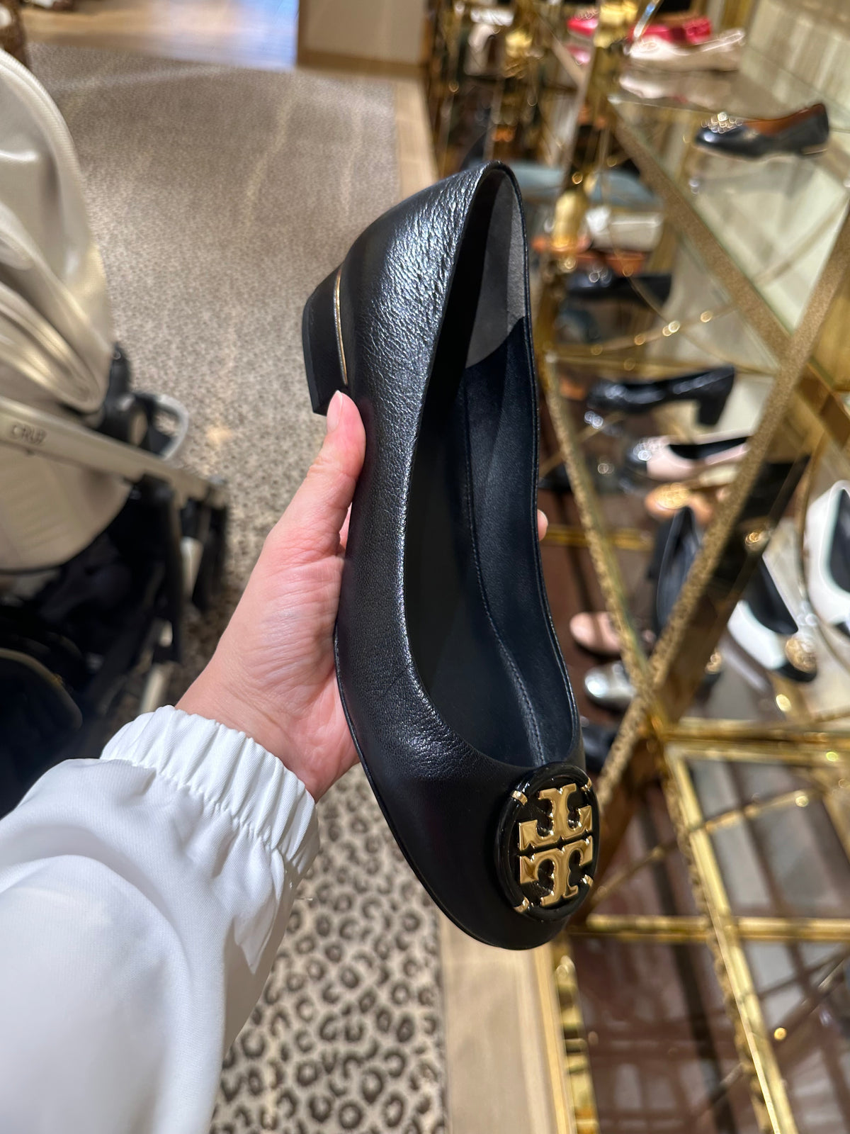 Tory Burch Multi logo block Heel